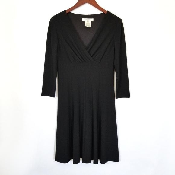 Evan Picone Dresses & Skirts - Evan Picone Black Long Sleeve Petite Dress